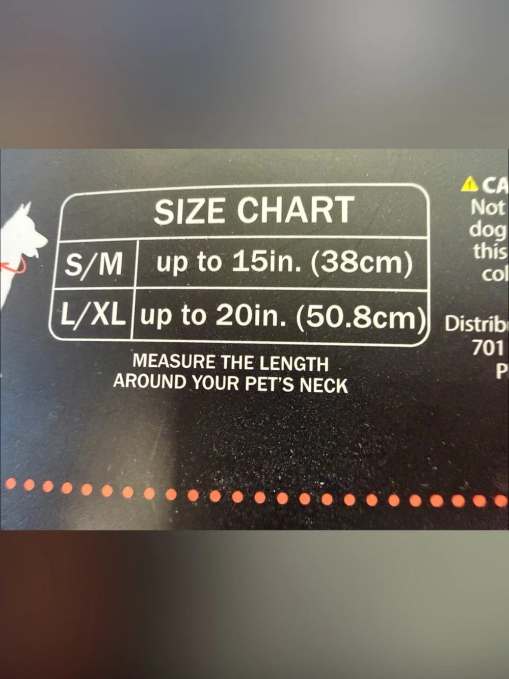 Pet Collars L/XL Orange & Purple NWT